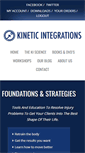 Mobile Screenshot of kineticintegrations.com